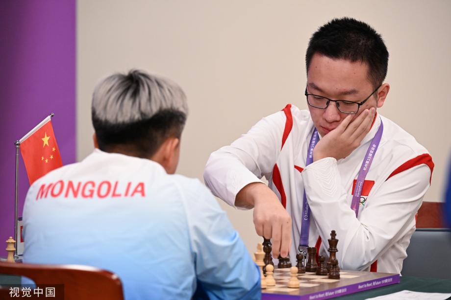 亚运会国际象棋男子个人比赛 中国选手韦奕夺得金牌_体育_央视网(cctv.com)