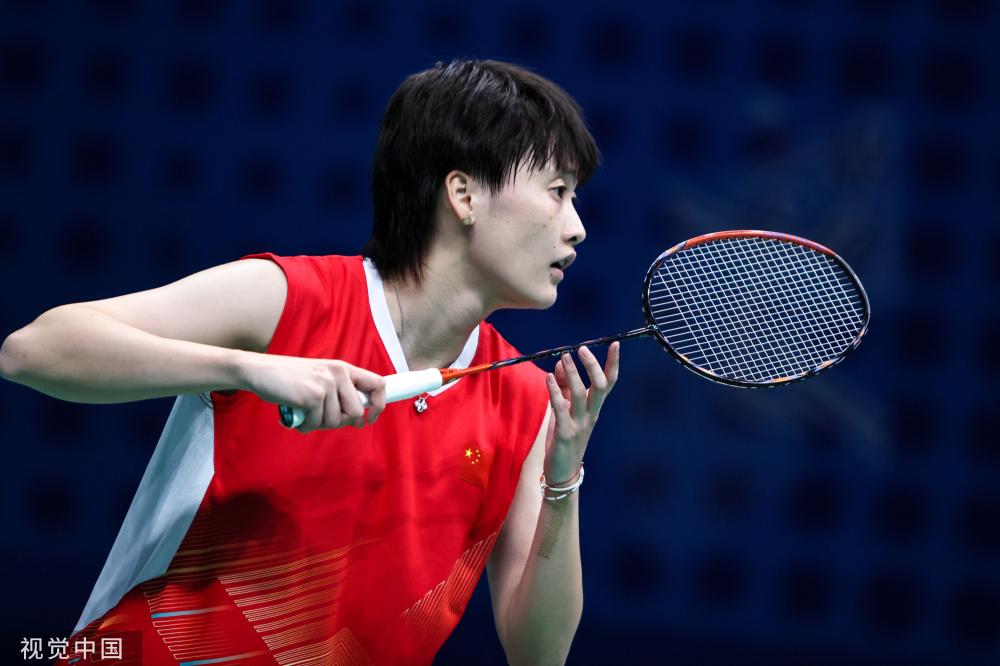 图陈雨菲晋级杭州亚运会羽毛球女单四强