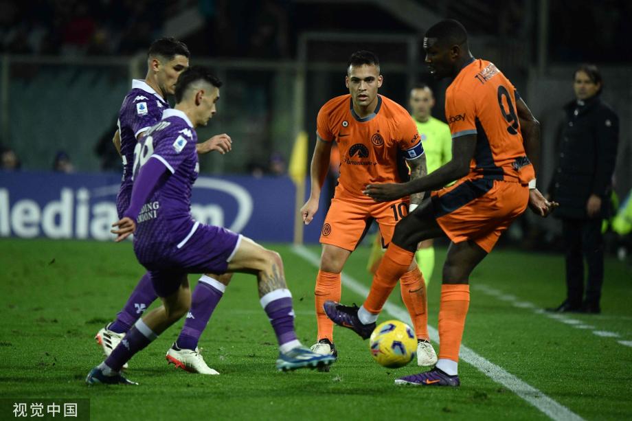 意甲-劳塔罗破门索默扑点 国米1-0佛罗伦萨登顶