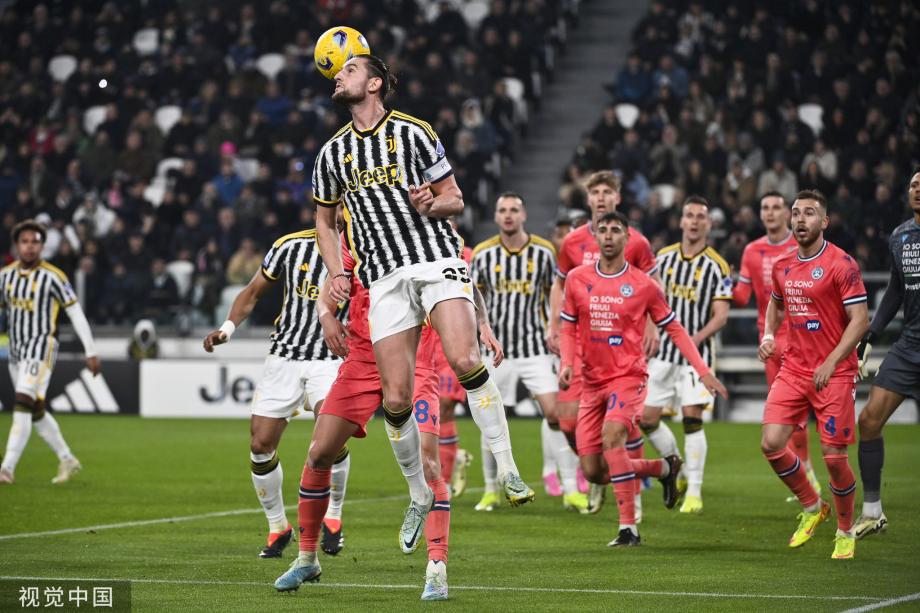 意甲-尤文0-1乌迪内斯遭2连败 近3轮仅1分