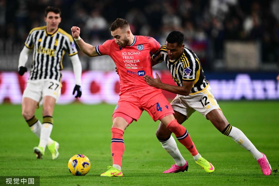 意甲-尤文0-1乌迪内斯遭2连败 近3轮仅1分