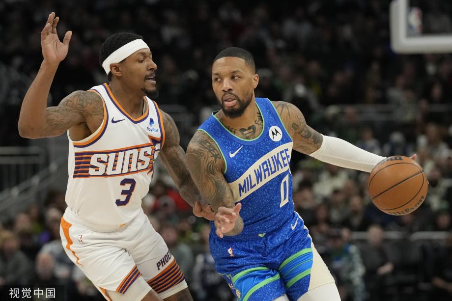 利拉德31+16杜兰特11分 太阳不敌雄鹿