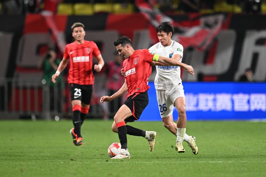韦世豪造险周定洋制胜 成都蓉城1-0南通支云