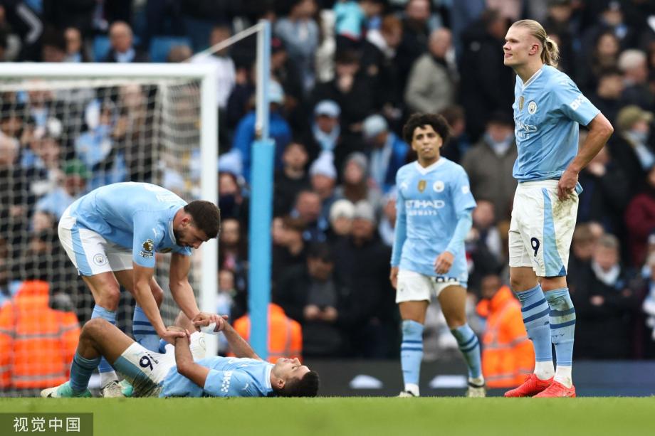 英超-哈兰德哑火阿克伤退 曼城0-0闷平阿森纳