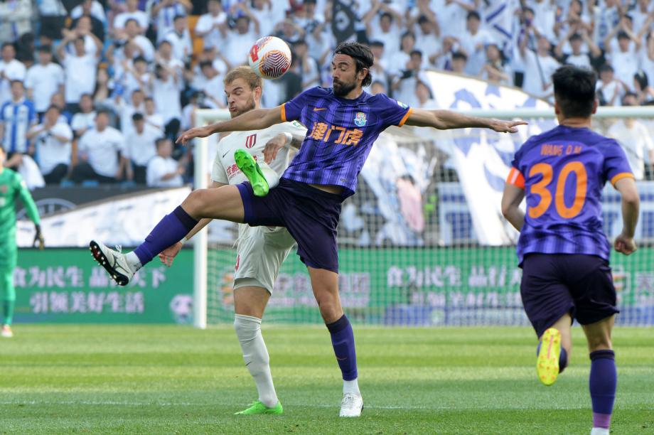 费利佩梅开二度 成都蓉城击败天津津门虎