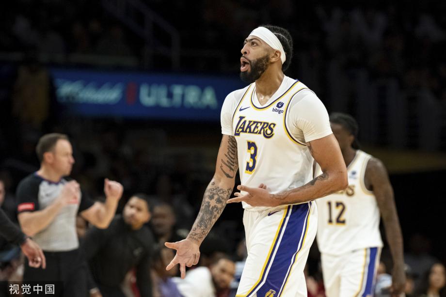 詹姆斯24+12戴维斯22+13 湖人克骑士4连胜