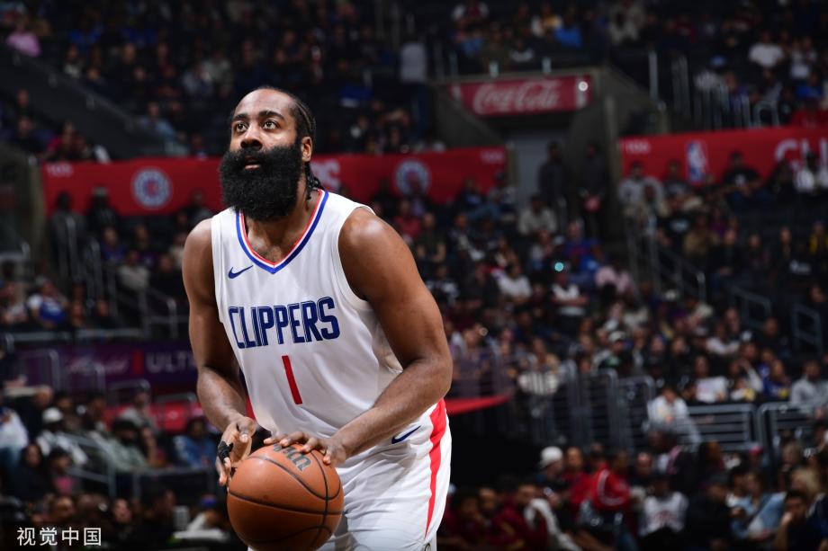 乔治39+11加兰28+8 哈登22分快船大逆转骑士