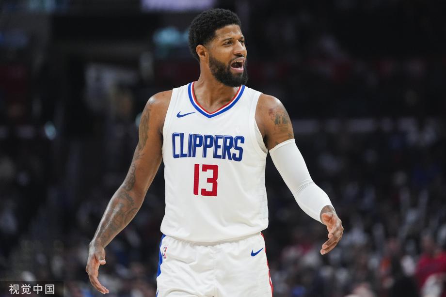 乔治39+11加兰28+8 哈登22分快船大逆转骑士