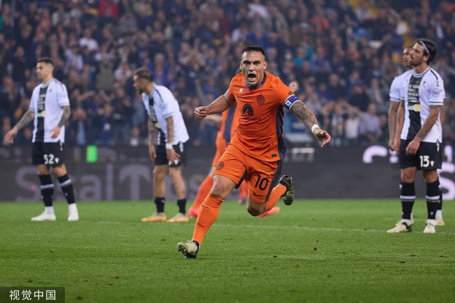 弗拉泰西绝杀 国米2-1逆转乌迪内斯继续领跑