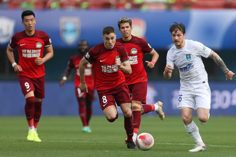 周缘德收获中超处子球 河南1-1南通仍一胜难求