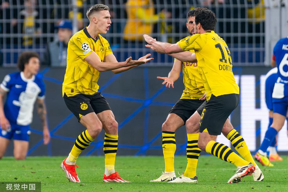 跌宕起伏！萨比策2传1射 多特总分5-4逆转马竞晋级