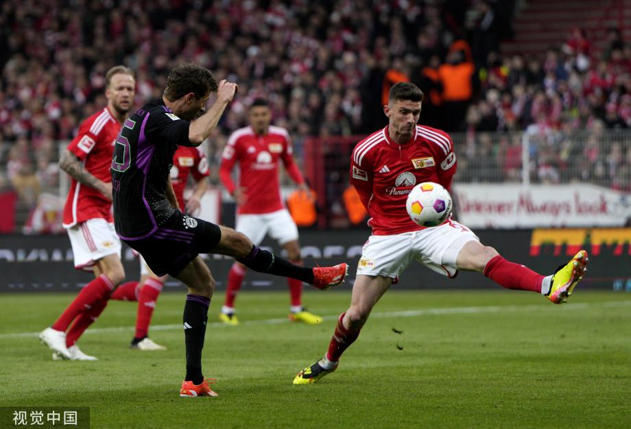 凯恩传射建功穆勒双响 拜仁5-1大胜柏林联合