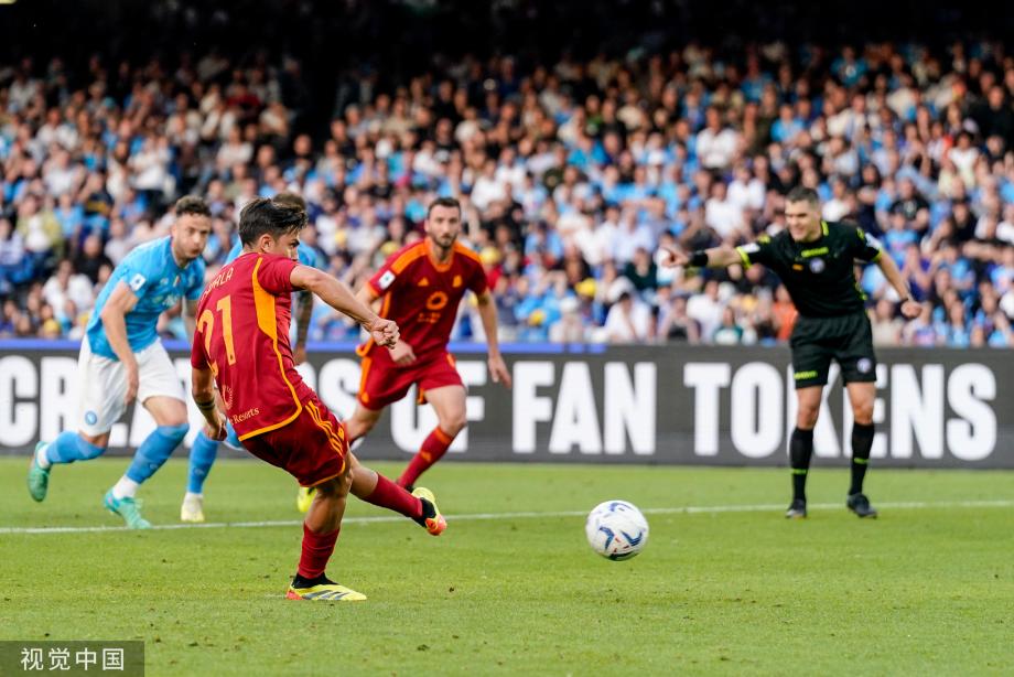 意甲-亚伯拉罕破门 罗马客场战平那不勒斯