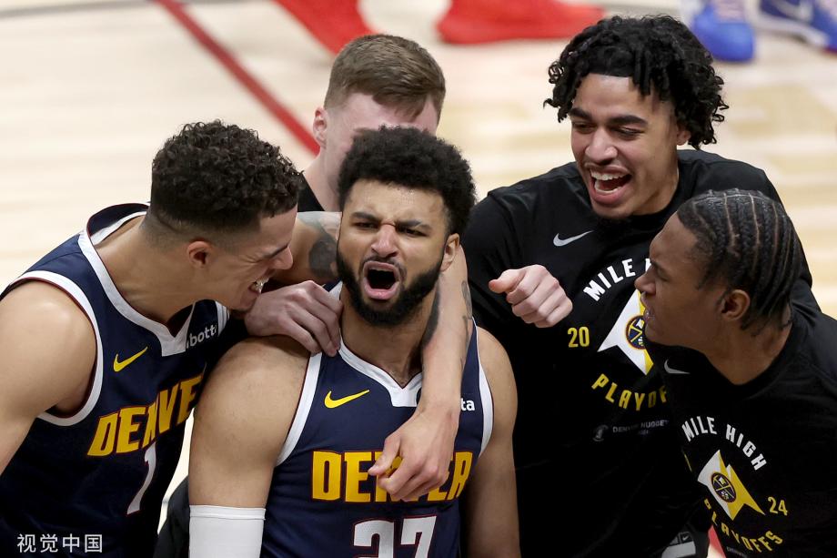 穆雷再绝杀詹姆斯空砍30+11 掘金4-1淘汰湖人