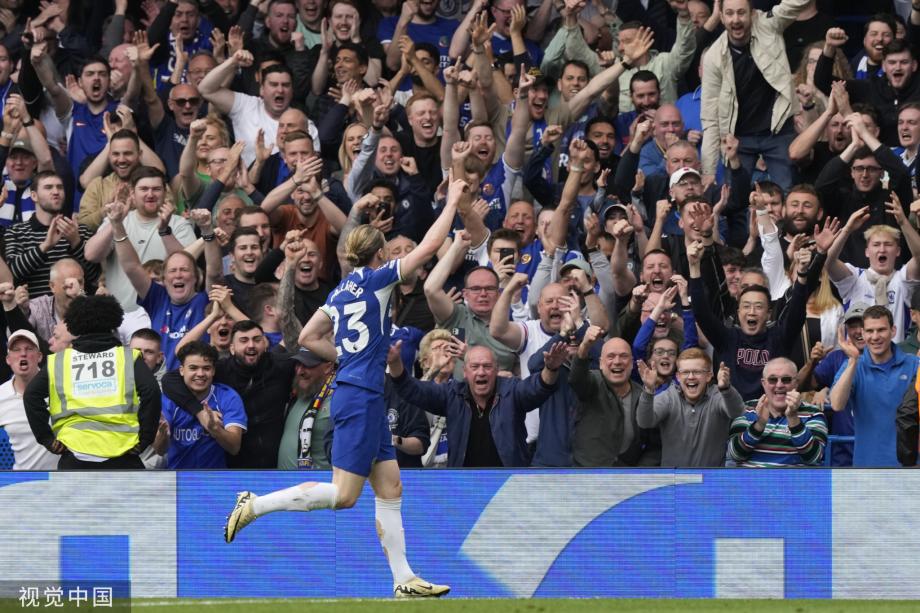 英超-帕尔默破门杰克逊双响 切尔西5-0西汉姆联