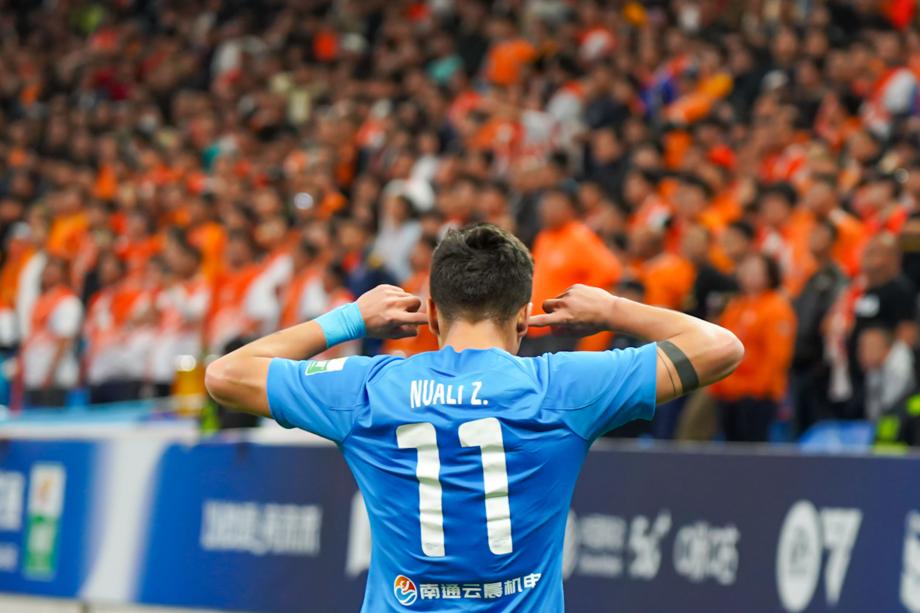 最后时刻丢球 青岛海牛主场战平南通支云