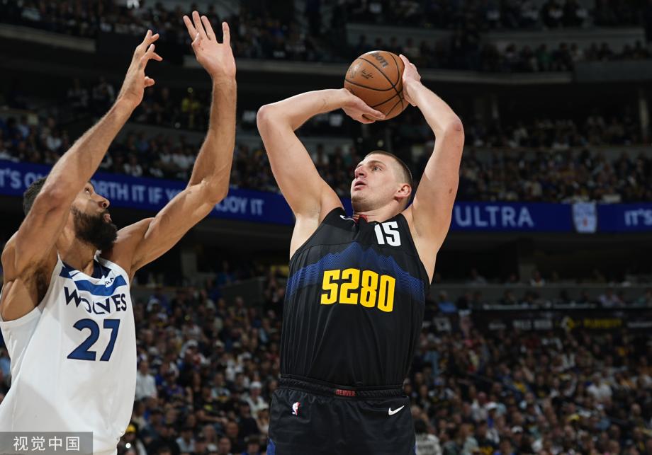 约基奇40+13爱德华兹低迷 掘金大胜森林狼3-2