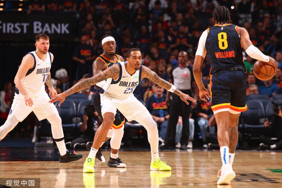 东契奇31+10+11亚历山大30分 独行侠胜雷霆3-2