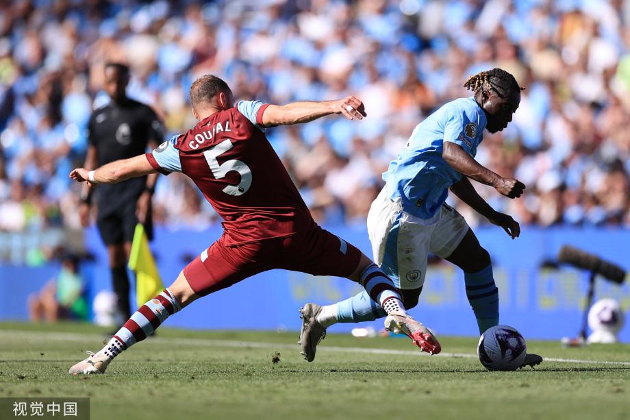 英超-福登双响罗德里破门 曼城3-1西汉姆夺4连冠