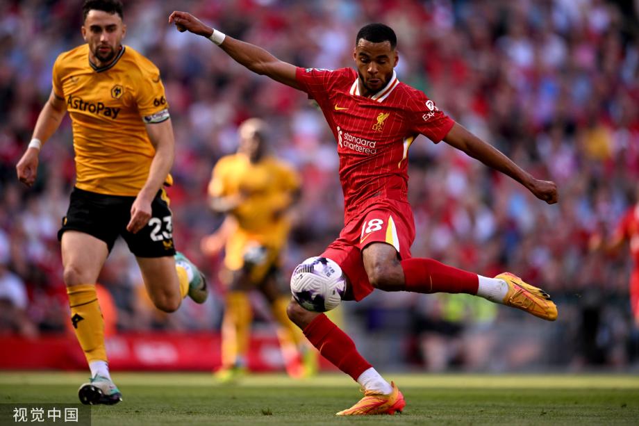 英超-麦卡利斯特破门 克洛普告别战利物浦2-0狼队