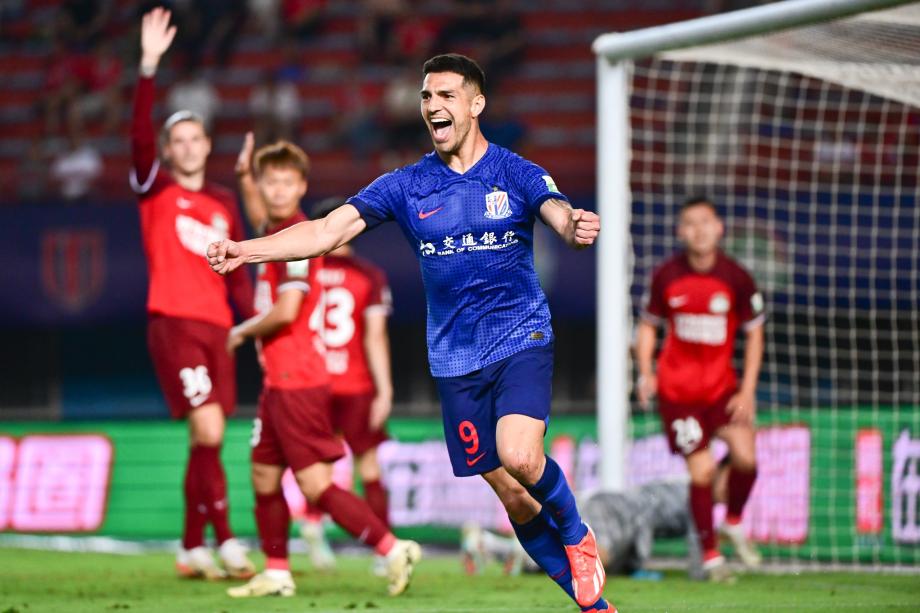 中超-谢鹏飞破门吴曦建功 申花2-1送河南5连败