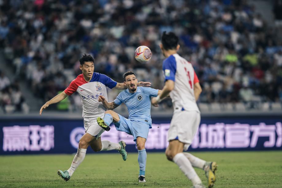 马莱莱制胜 上海申花1-0送深圳新鹏城9轮不胜