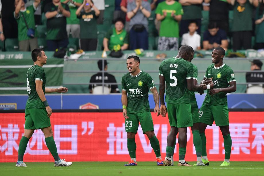 四人破门 北京国安主场四球击败沧州雄狮