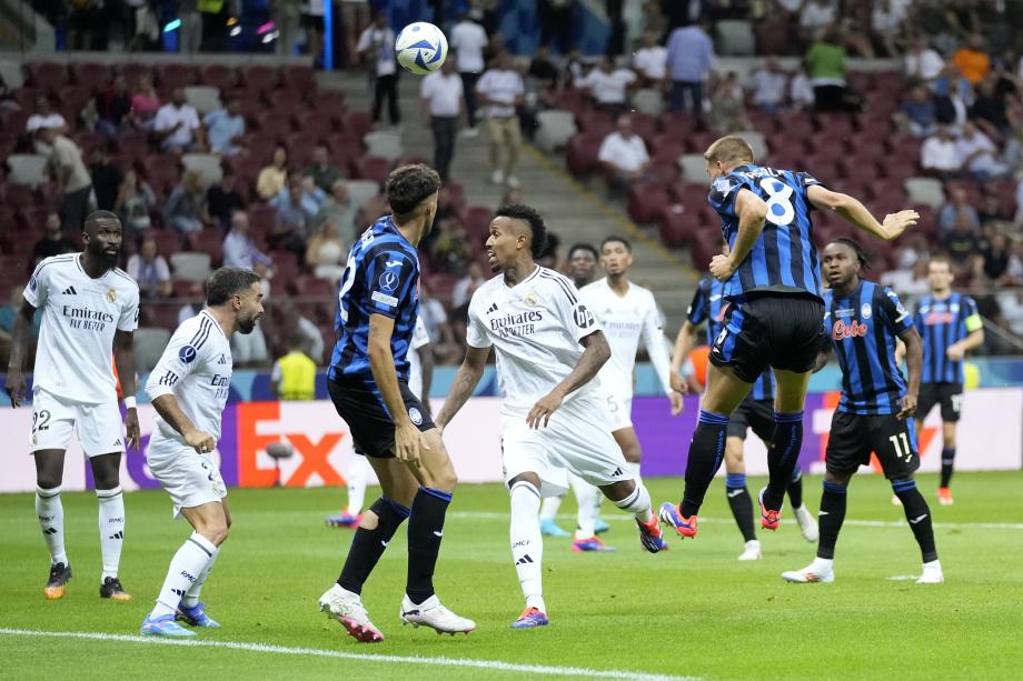 姆巴佩首秀破门!皇马2-0战胜亚特兰大夺欧超杯