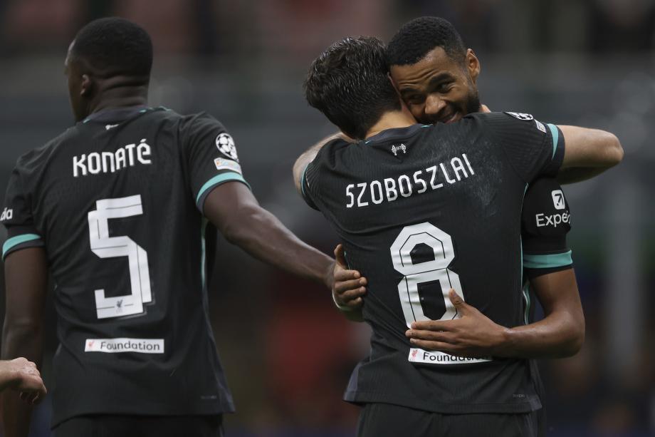 范戴克破门科纳特建功 利物浦3-1逆转AC米兰