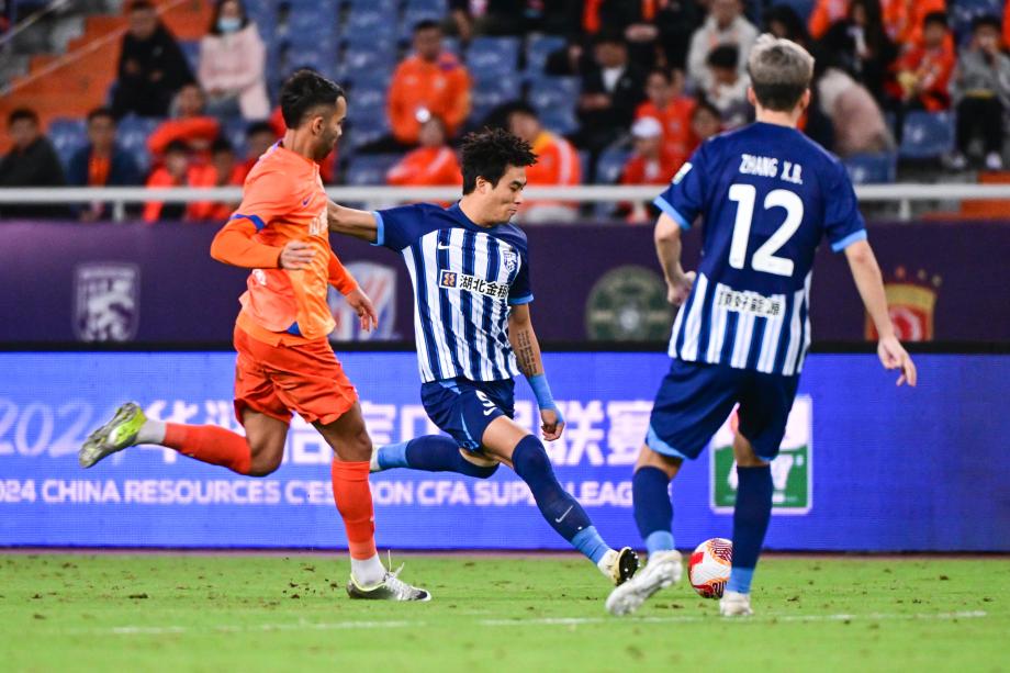 山东泰山0-0武汉三镇 近6轮仅1胜失争三可能