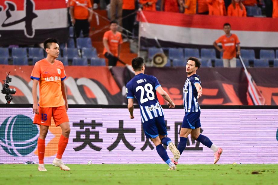 山东泰山0-0武汉三镇 近6轮仅1胜失争三可能