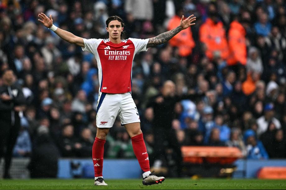 英超-哈兰德破门卡拉菲奥里进球 曼城战平阿森纳