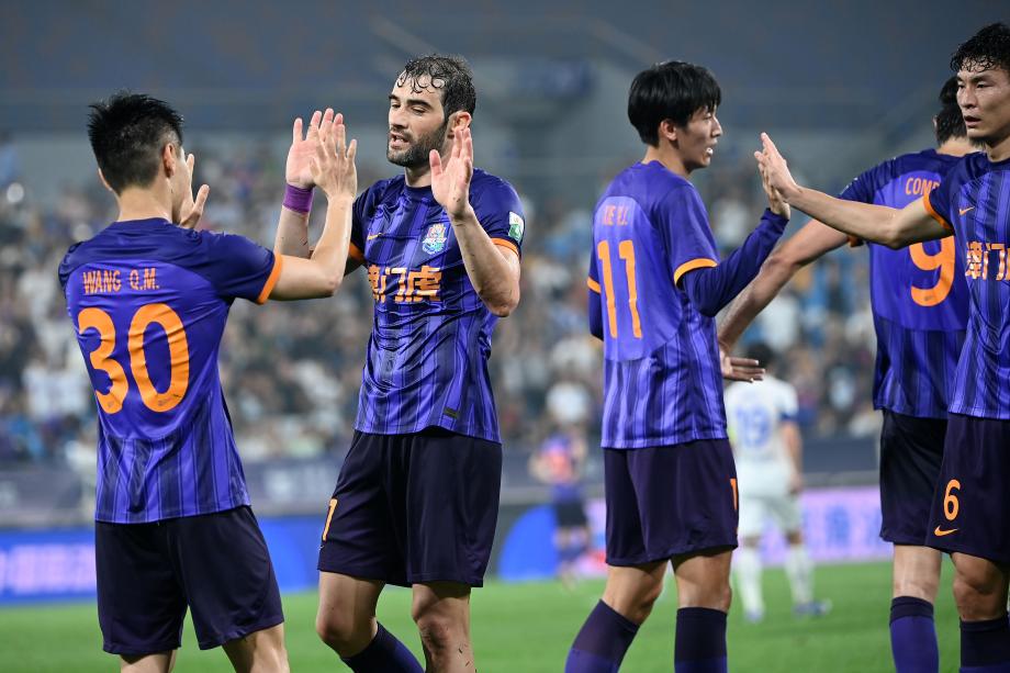 王秋明绝杀谢维军破门 天津津门虎3-2沧州雄狮