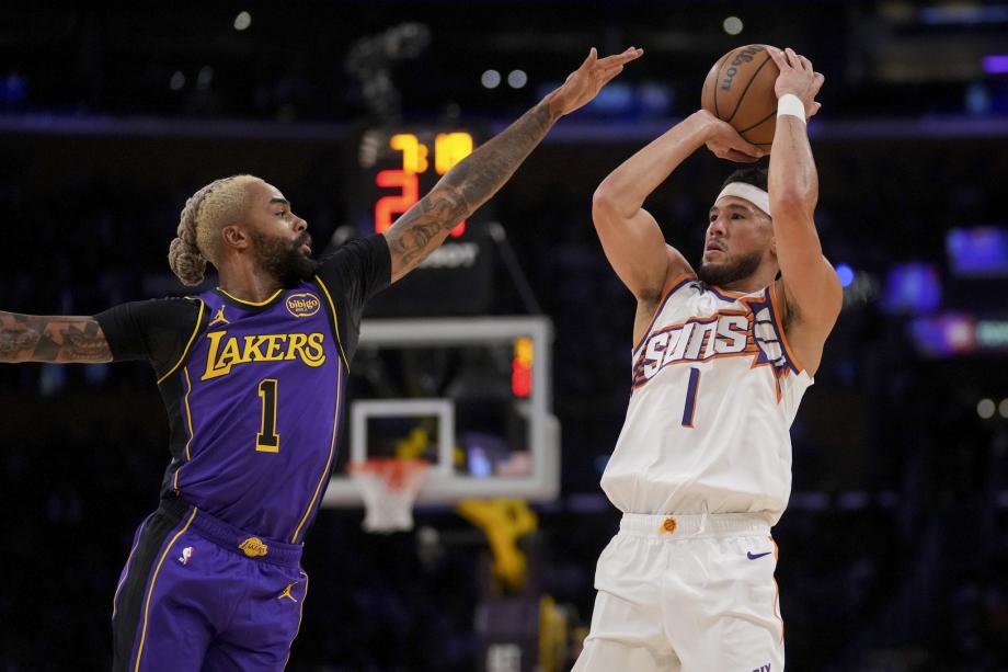 詹眉合砍56分杜兰特30分 湖人22分逆转太阳