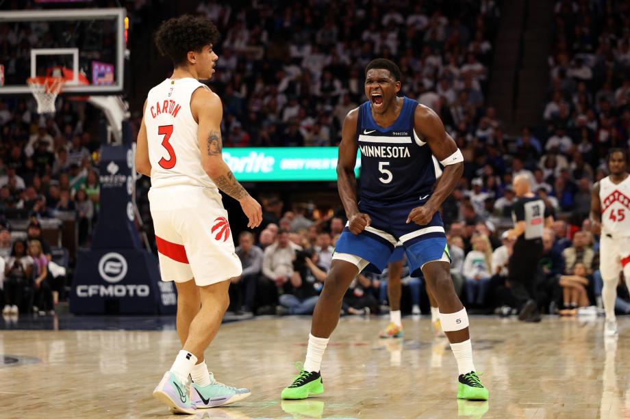 爱德华兹25分兰德尔25+9 森林狼力擒猛龙两连胜