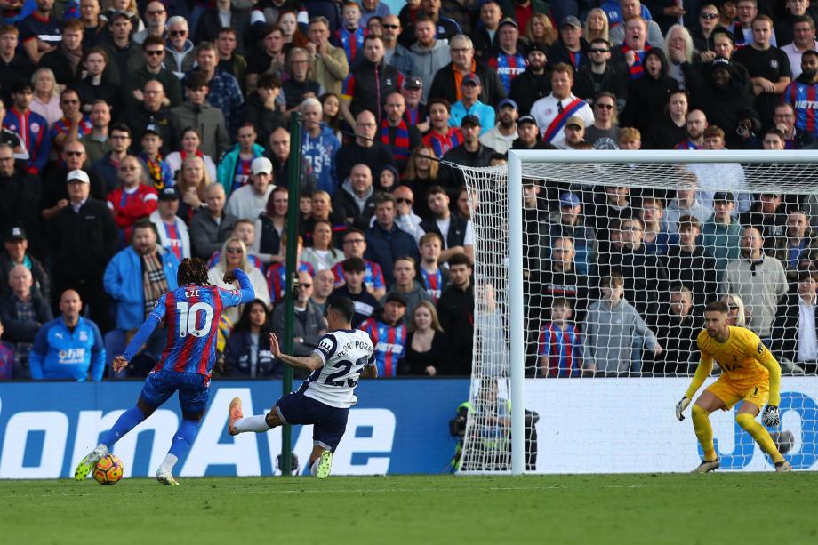 英超-范德文后场失误马特塔制胜 热刺0-1水晶宫