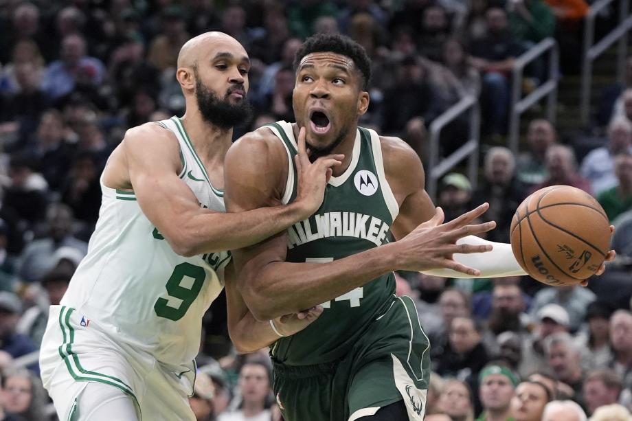 布朗30+6字母哥30+10 凯尔特人送雄鹿三连败