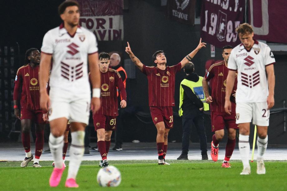 意甲-迪巴拉制胜球 罗马1-0击败都灵近四轮首胜