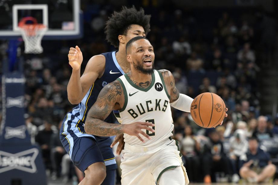 莫兰特三双字母哥37+11 灰熊送雄鹿4连败