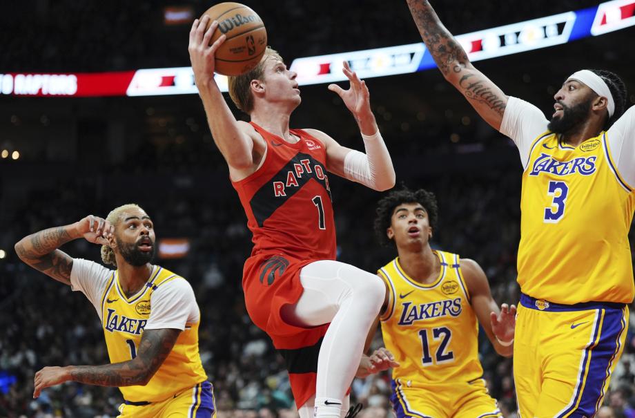 浓眉38+12詹姆斯27+10 湖人力克猛龙终结连败