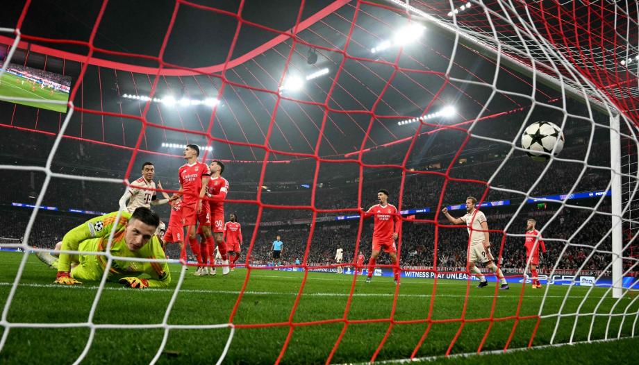 欧冠-穆西亚拉头球制胜 拜仁1-0本菲卡