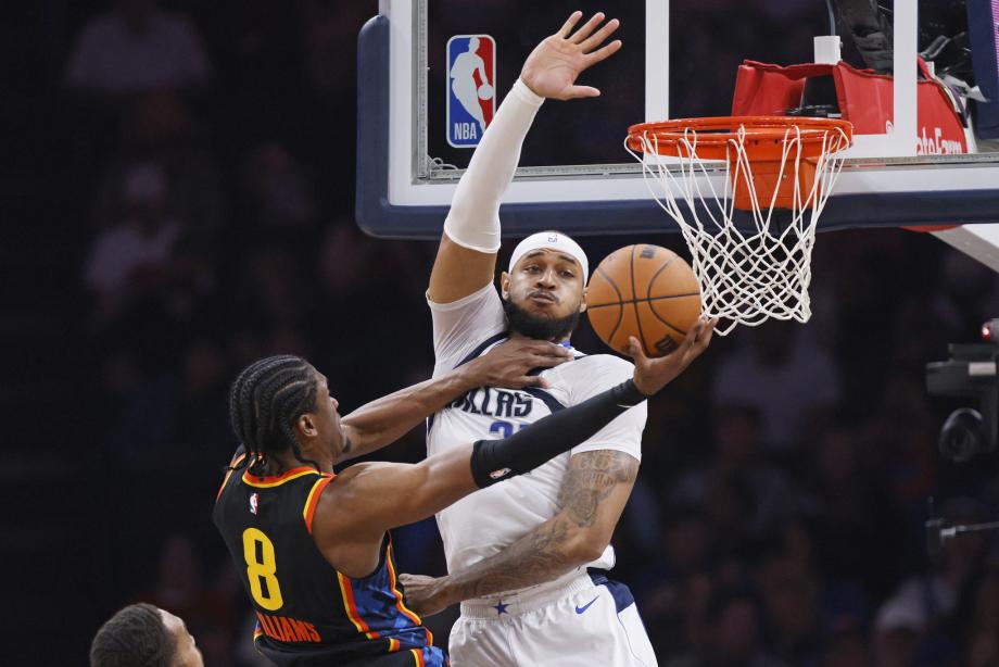 NBA-华盛顿27+17亚历山大36+8 独行侠险胜雷霆