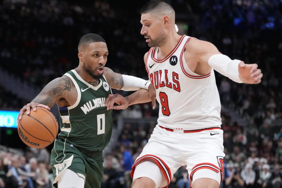 字母哥41+9+8拉文27分 利拉德两双雄鹿轻取公牛