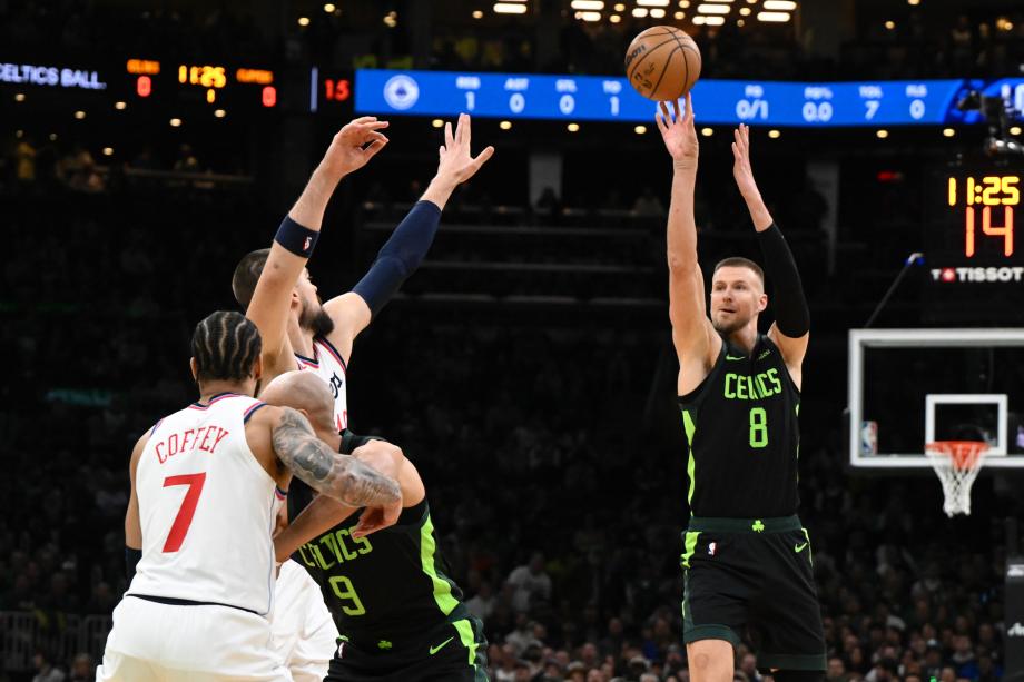 凯尔特人单节12记三分平纪录 大胜快船取6连胜