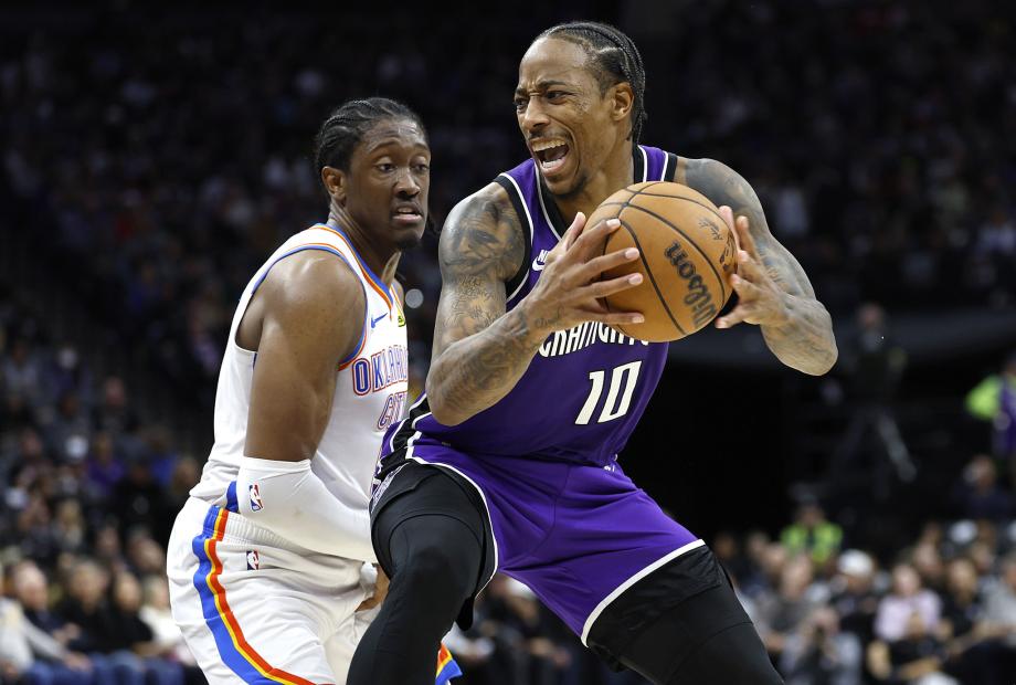 亚历山大37+11德罗赞30+6 雷霆送国王4连败