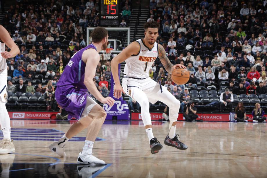 约基奇30+10+7塞克斯顿26分 默里22分掘金胜爵士