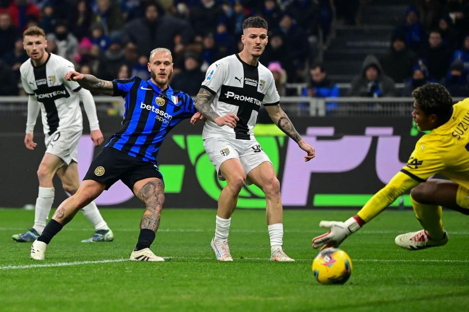 意甲-姆希塔良两传小图拉姆破门 国米3-1帕尔马