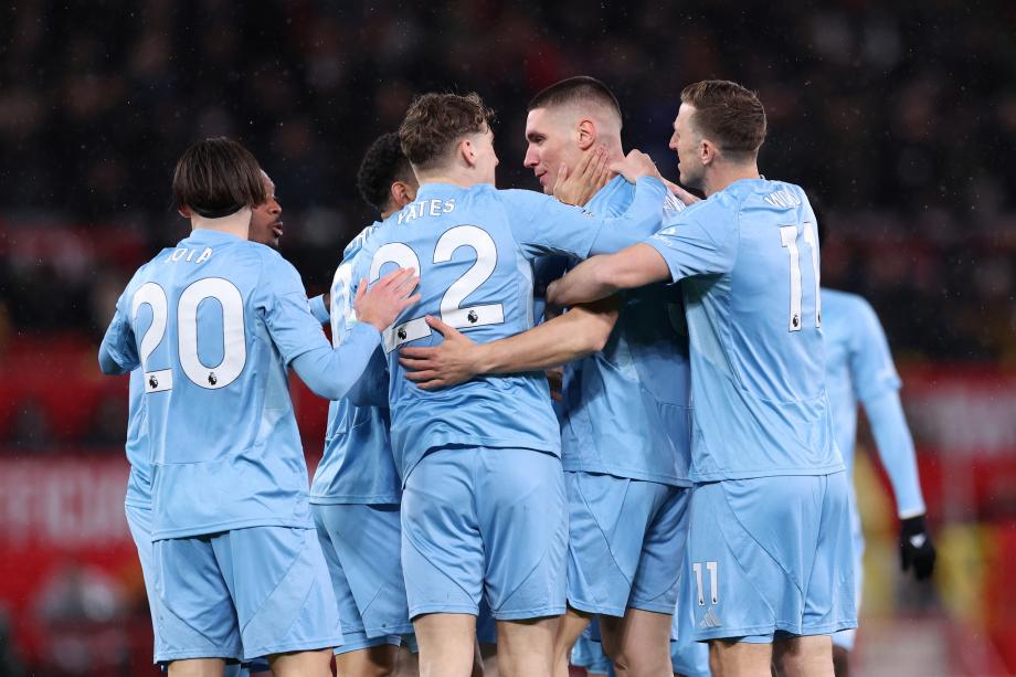 霍伊伦B费破门 曼联2-3诺丁汉森林仍居第13