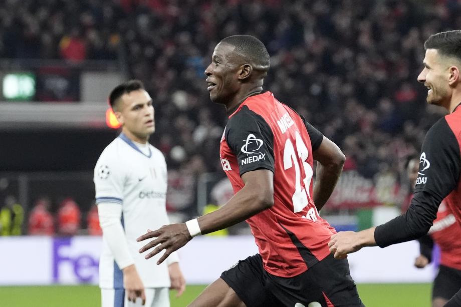 欧冠-穆基勒绝杀 勒沃库森1-0国米