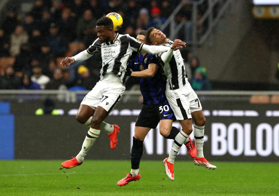 意杯-阿瑙建功 国米2-0乌迪内斯晋级8强